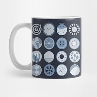 Circle shapes Mug